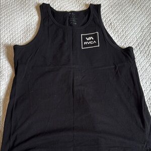 RVCA Black Sleeveless Top